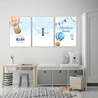 Картина на холсте с изображением исламистских воздушных шаров на заказ, настенные художественные Плакаты для детской комнаты, печатные картины, украшение для детской комнаты