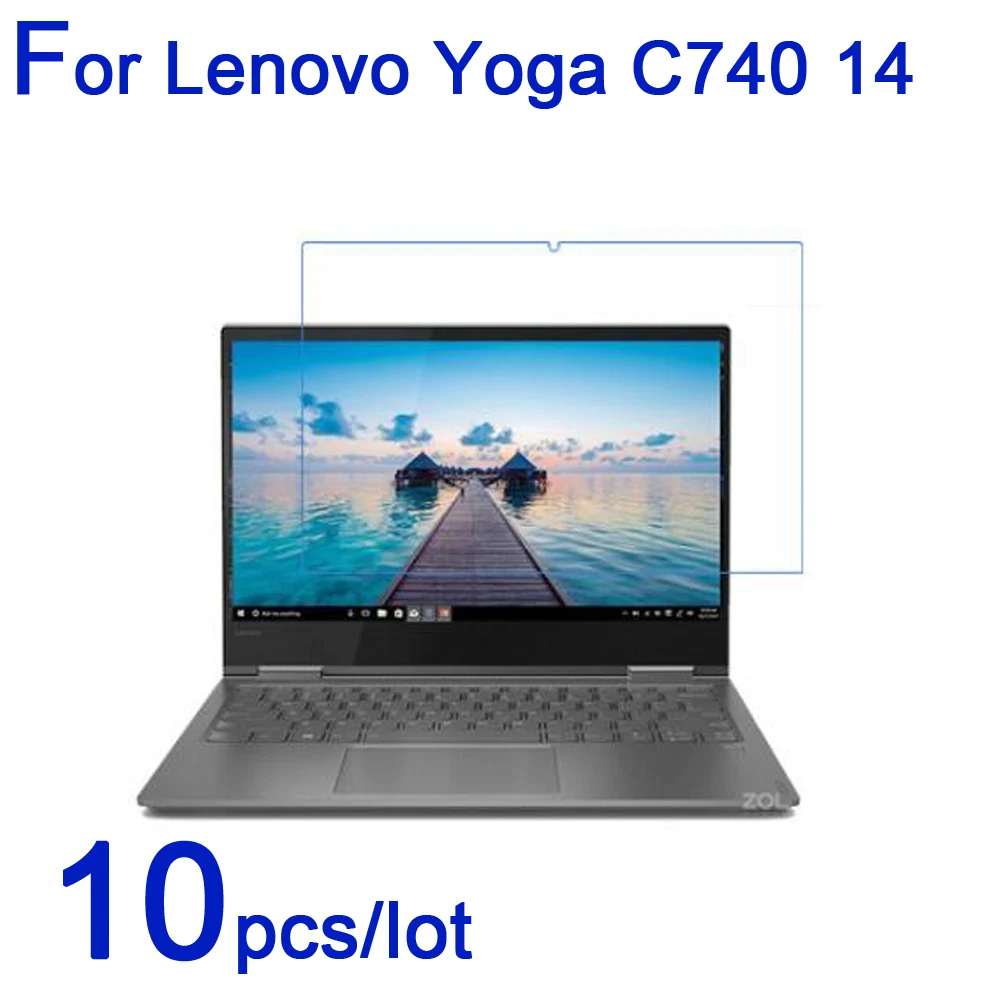 10 шт./лот для планшета Lenovo YOGA C740 C940 14 дюймов защитные пленки ЖК экрана мягкая