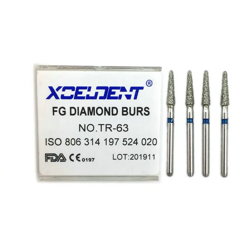 Алмазная дрель для шлифования высокоскоростная полировки стоматологические