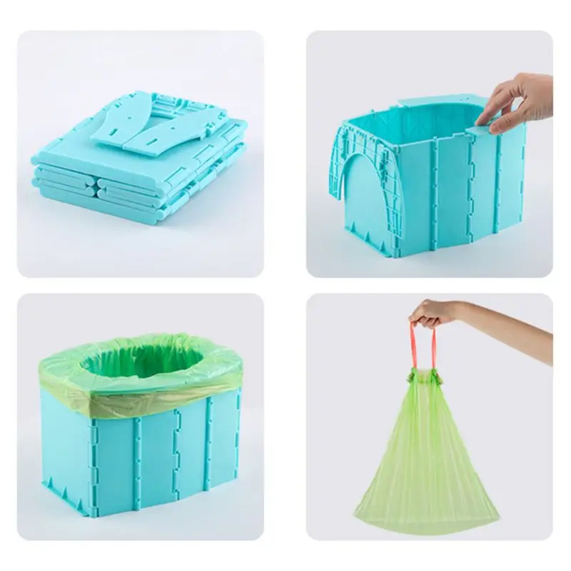 

Child Kids Foldable Training Travel Toilet Portable Folding Potty Seat Baby Emergency Potties