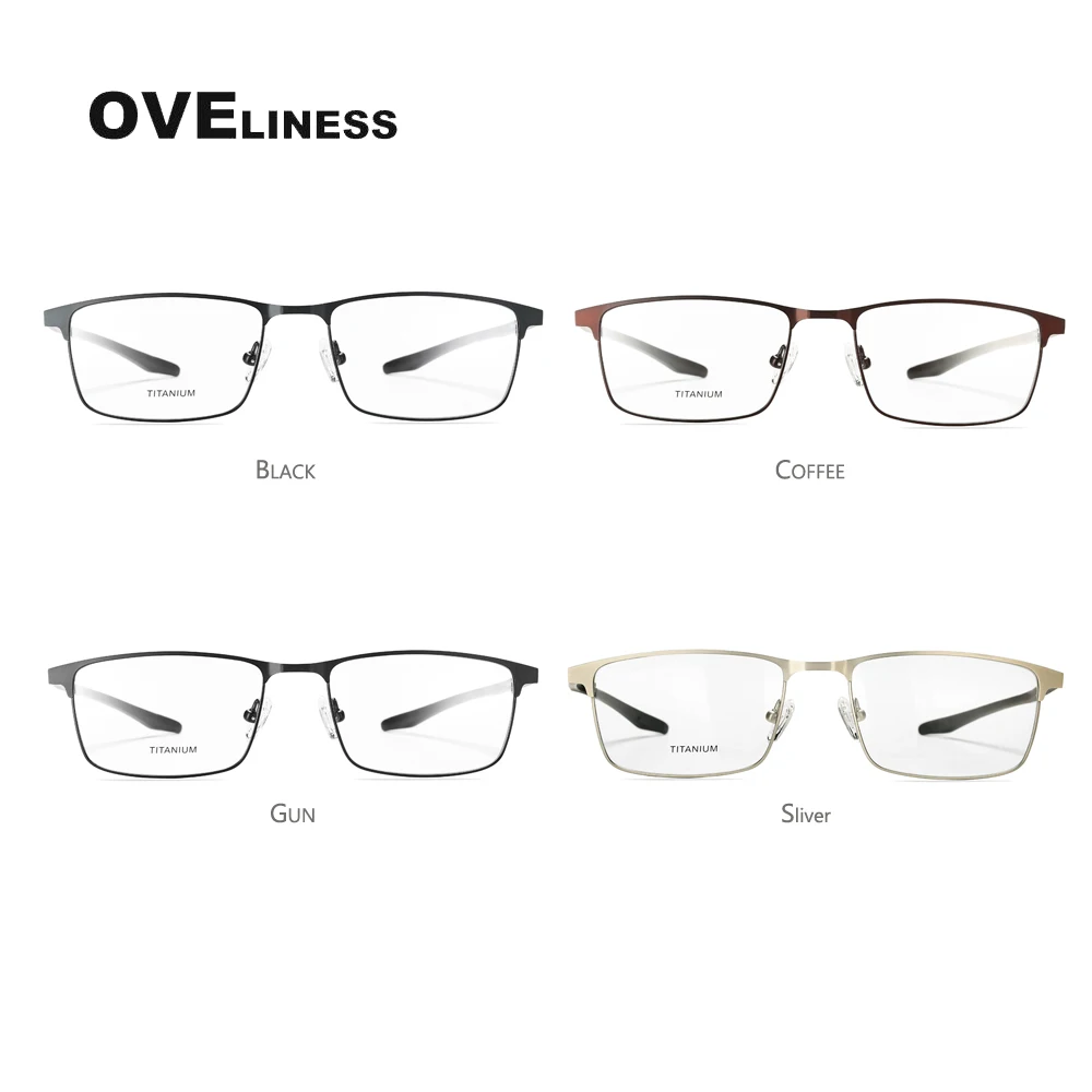 Квадратные мужские очки оптическая оправа для глаз близорукости по рецепту