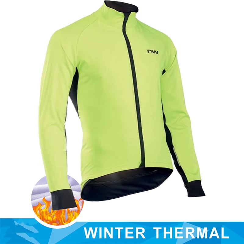 

2022 Team STRAVA Winter Thermal Fleece Warm Cycling Jersey Bicycle Clothing Men Long Sleeve MTB Sport Riding Clothes ciclismo