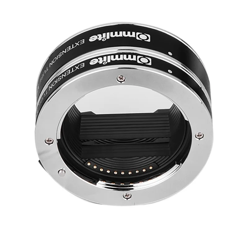 

COMMLITE CM-MET-E Automatic Macro Extension Tube 10mm 16mm Ring Set Auto Focus TTL Exposure for Sony E-Mount Camera Lens