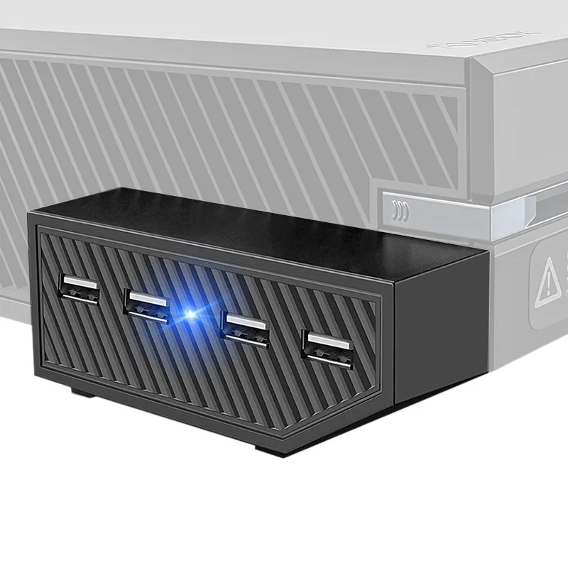 Топ 4 порта USB адаптер сплиттер для Xbox One игровая консоль usb-хаб расширенные порты