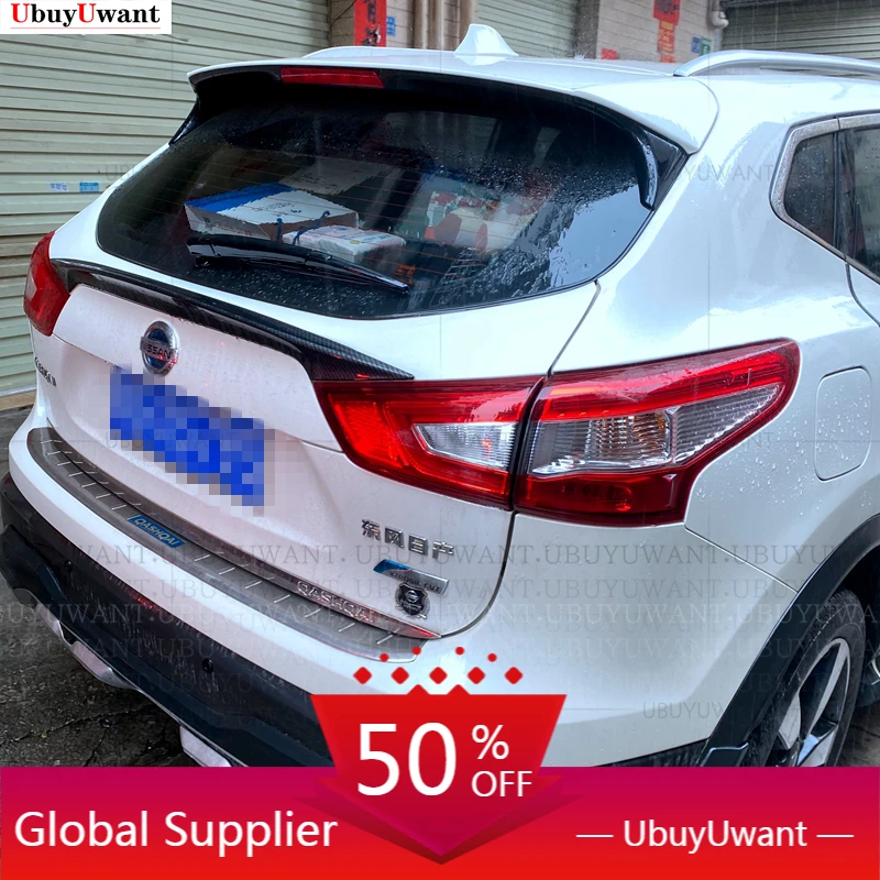 

Средний задний спойлер для багажника Nissan Qashqai, высококачественный спойлер из АБС-пластика, Стайлинг автомобиля 2015-2021