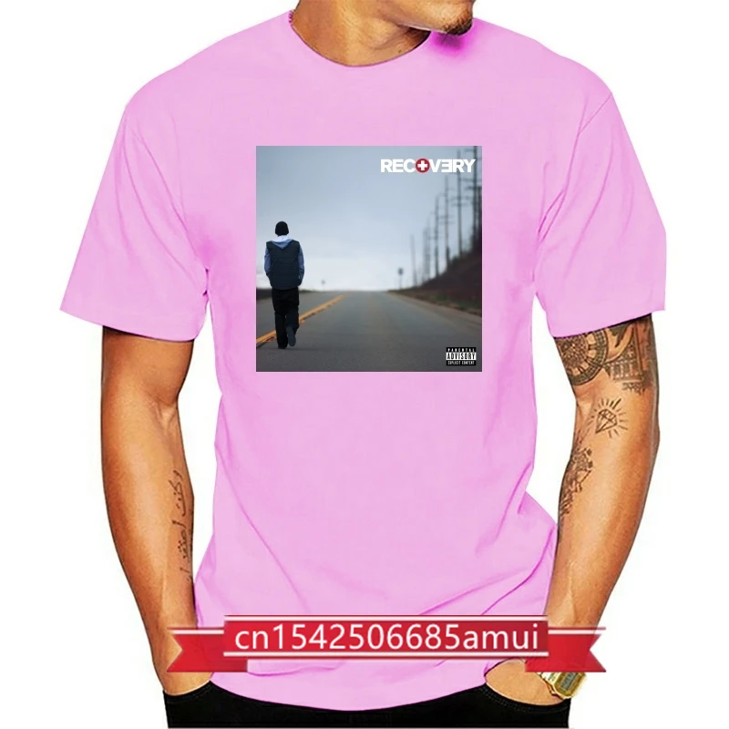 

Eminem Recovery Cv1 T Shirt Classic Hip Hop Tee Rap Slim Shady Revival Rap God Vintage Tee Shirt