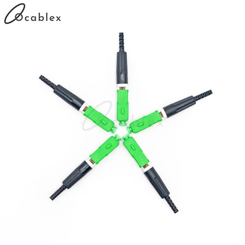 ESC925T SC APC Одномодовый оптоволоконный быстрый разъем встроенный тип | Мобильные