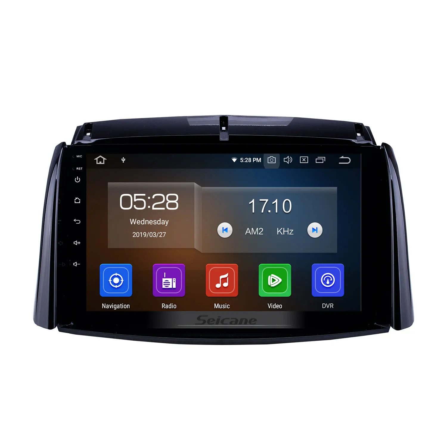 Автомобильный радиоприемник Seicane 9 дюймов Android 10 0 ОЗУ 4 Гб GPS навигация для 2009 2014 2015