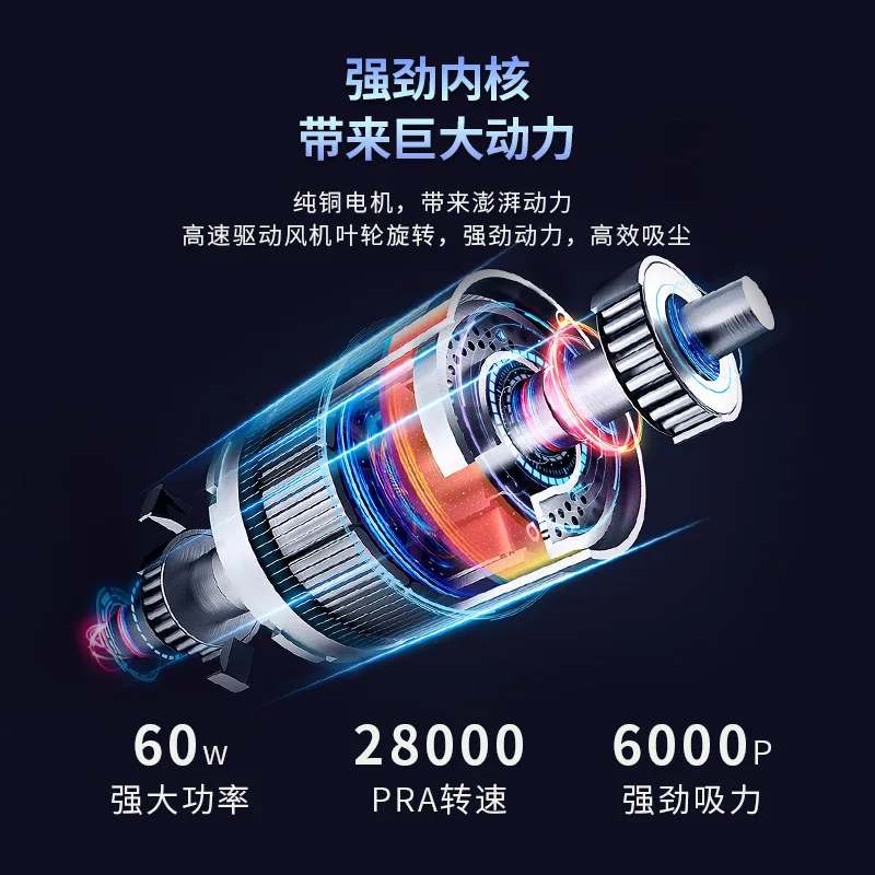 

Car Vacuum Cleaner New Home Car Two-use Wireless Vacuum Cleaner Mini Portable High-power Automotive Vacuum Cleaner