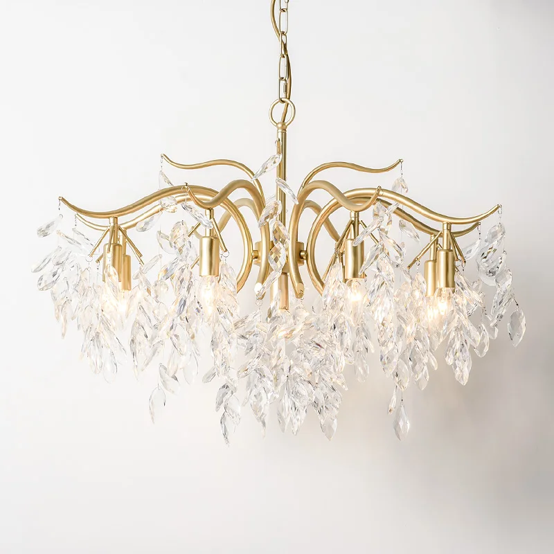 Современный американский классический Хрустальная люстра свет подвесной
