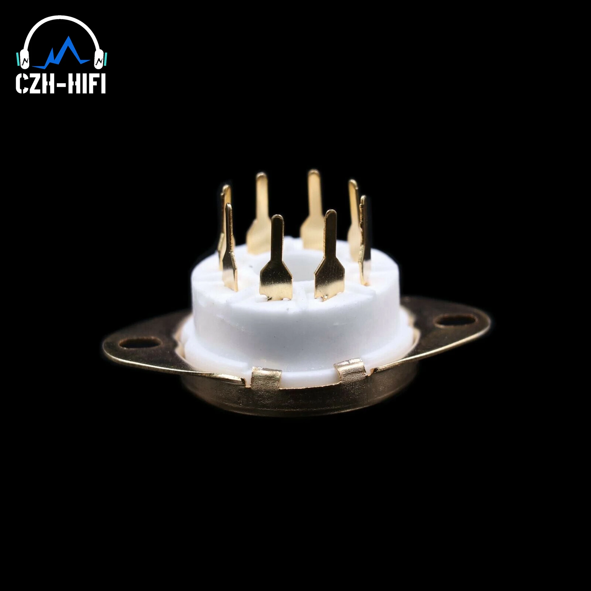 1 шт. 8-контактный трубчатый цоколь керамическое основание клапана для KT88 EL34 5881 6CA7