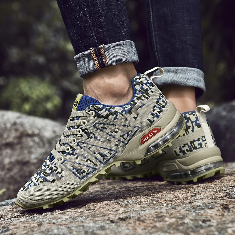 

Кроссовки мужские сетчатые Нескользящие, Повседневные Легкие, дышащие, для прогулок, XL47, весна-осень