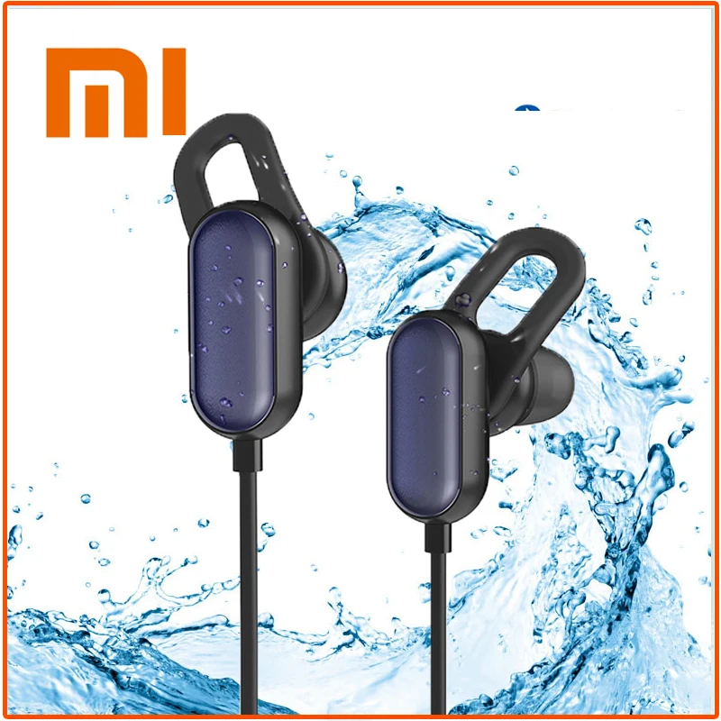 Оригинальные Bluetooth-наушники Xiaomi Mi IPX4 водонепроницаемая Спортивная беспроводная