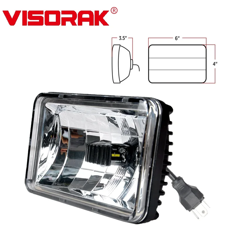 Передняя фара VISORAK для грузовика светодиодный лампа внедорожника 4x4 4x5x7 H4 H7 H11 5