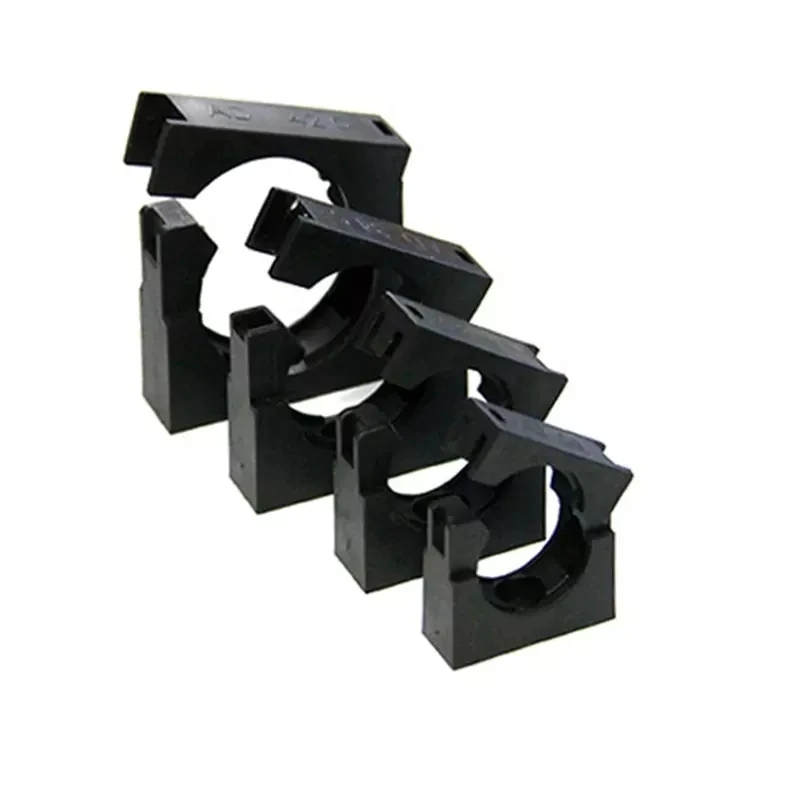 

2pcs Plastic pipe clip Bellows hose Hoop buckle Limit tube clamp mounting support bracket wire cable organizer Fixing holder