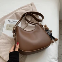 brand designer handbags for girls high quality vintage leather shoulder bags women casual travel hobos simple crossbody bags sac