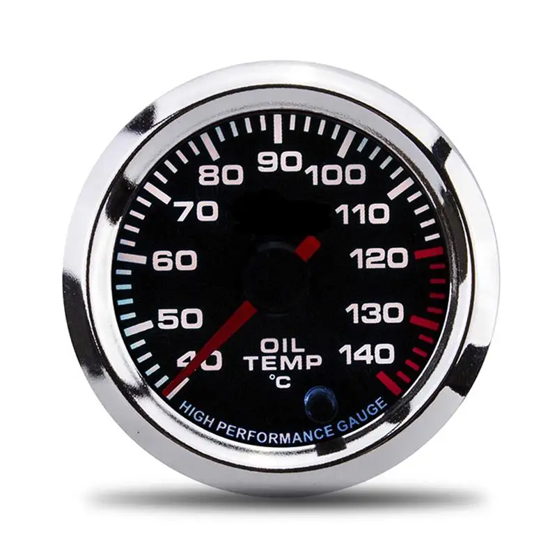 oil temp gauge Цифровой измеритель соотношения воздушного топлива автомобильные Датчики 12 в светодиодный 52 мм Автомобильный повышающий Тахометр Температура воды Температура масла Датчик давления масла напряжение - Цвет: oil temp gauge