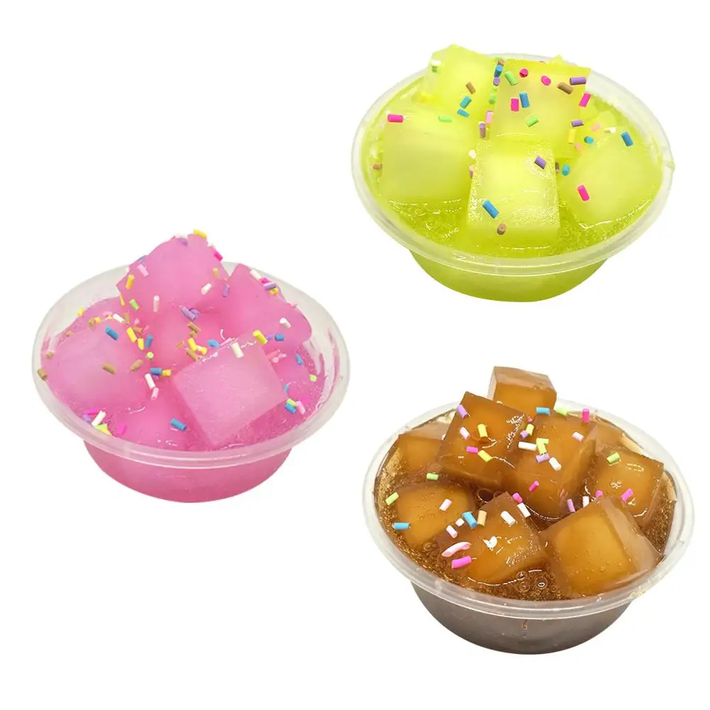 

Coconut Fruit Crystal Mud Clay Slime Putty Plasticine Sludge Stress Relief Toys Hand Fidget Toy Slime Toy Antistress for Childre