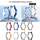 Чехол для samsung Galaxy watch 4 classic, 46 мм, 42 мм, с покрытием из ТПУ, универсальная защита от падения, защитный чехол-бампер 4246 мм