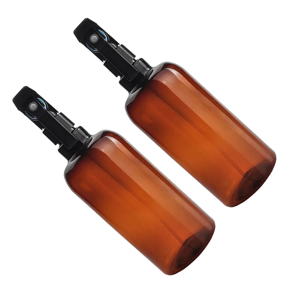 

2pcs Brown 500ml Premium Spray Bottle Empty Water Sprayer Refillable Mist Atomizer Multifunctional Dispenser Tool for Sa