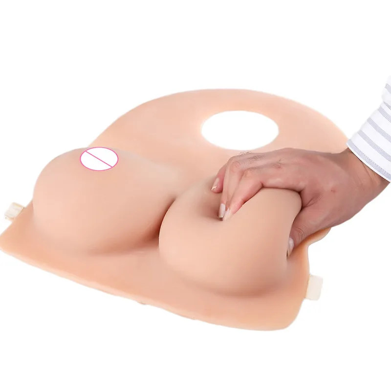 Силиконовая поддельная грудь с чашкой E новый костюм для транссексуалов