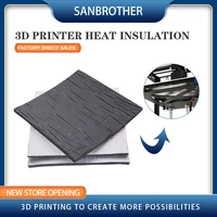 3d printer heat insulation cotton 200220310mm heatbed sticker foil self adhesive insulation cotton for ender 3 pro ender 5