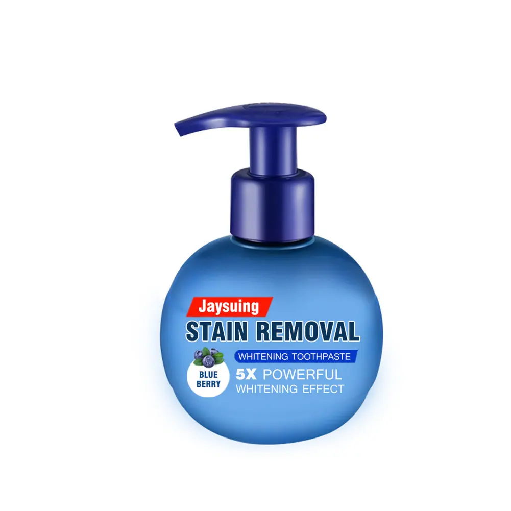 Baking Soda Toothpaste Whitening Stain Remover 220g Press Intensive Toothpaste for Brushing Teeth HJL2019