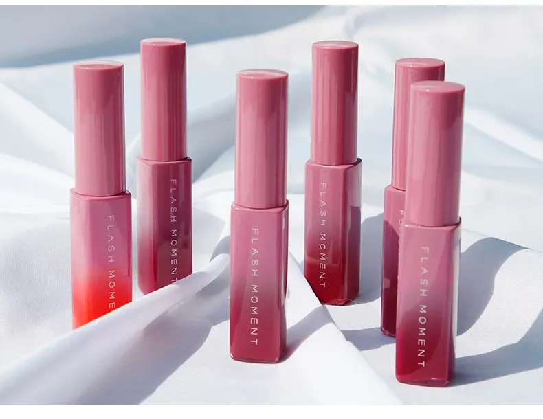 Flash Moment антипригарное зеркало для губ 3D Блеск увлажняющий макияж водостойкая