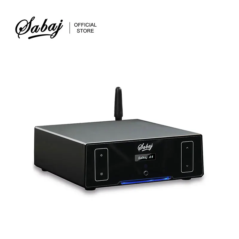 Digital de Áudio a4 de Alta Sabaj Fidelidade Classe Amplificador Estéreo Amp Dps Tecnologia Bluetooth 4.2 Saída 80wx2 Suporte Apt-x Coaxial Óptico d