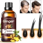 7 дней эссенция для быстрого роста волос масло имбиря Сыворотка для роста волос питает мужчин t выпадение волос ремонт поврежденных волос для мужчин женщин мужчин 30 мл