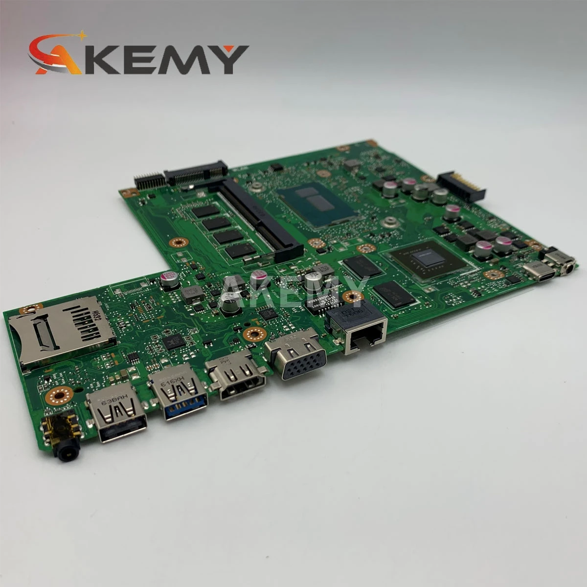 Akemy X540LJ материнская плата для ноутбука For Asus VivoBook X540L F540L A540L R540L оригинальная 4GB RAM I3