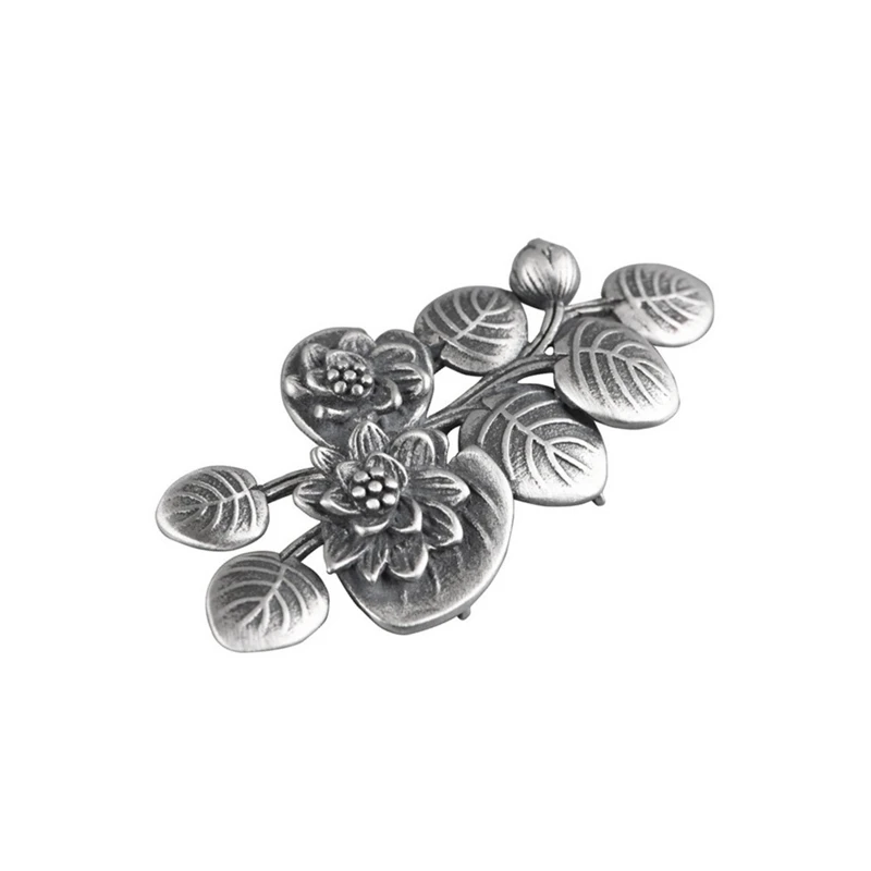 

S925 Silver Retro Handmade DIY Accessories Women's Fashion Ethnic Style Silver Accessories Pendant Necklace