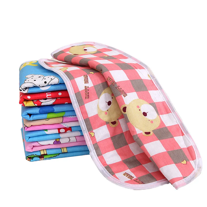 Детские моющиеся пеленки для младенцев хлопковые вентиляционные мочи коврик