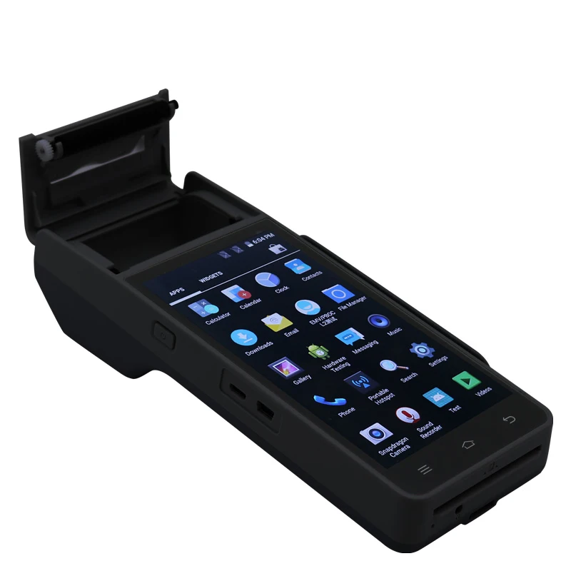 4G PCI EMV Ручной android отпечатков пальцев EFT POS системы для банка платежная машина с