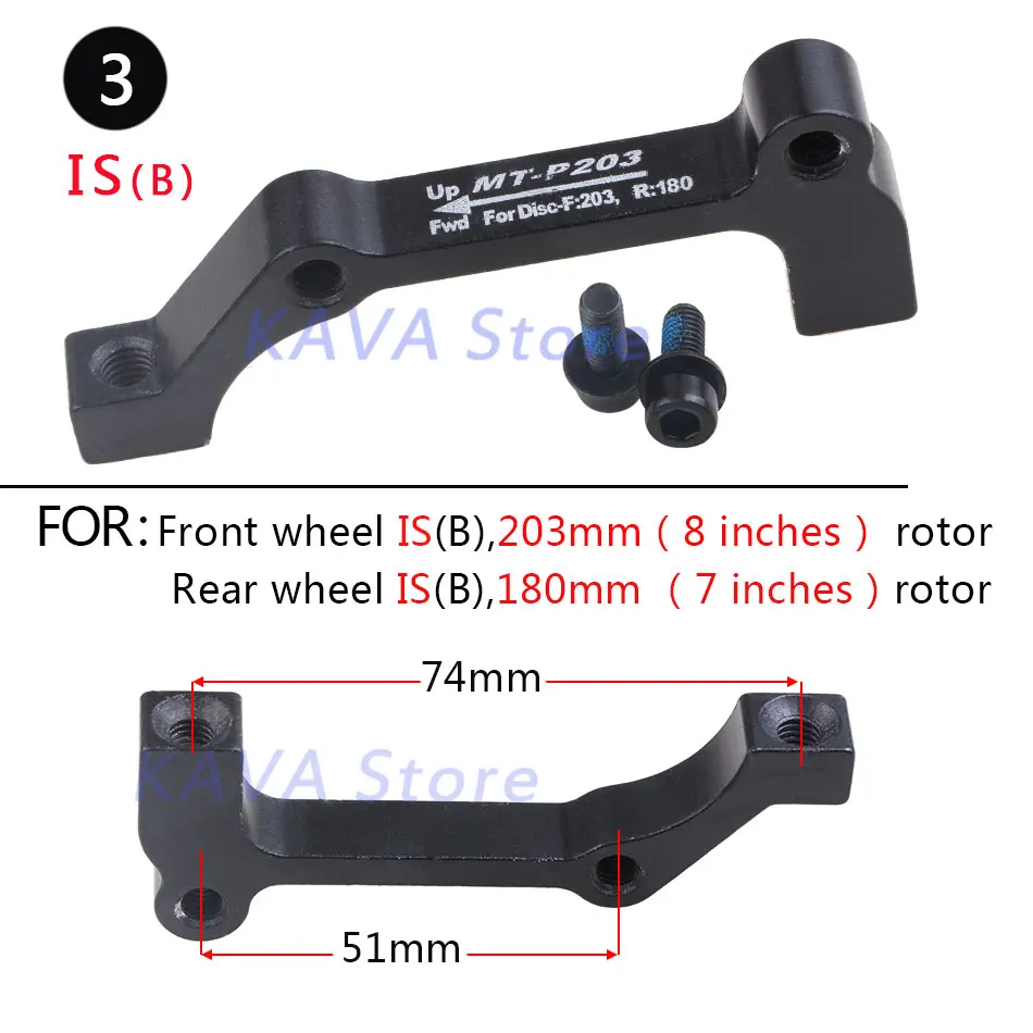 WUZEI PM ABA soporte ultraligero convertidor de disco adaptador para 140 160 180 203 мм rotor freno | Спорт и развлечения