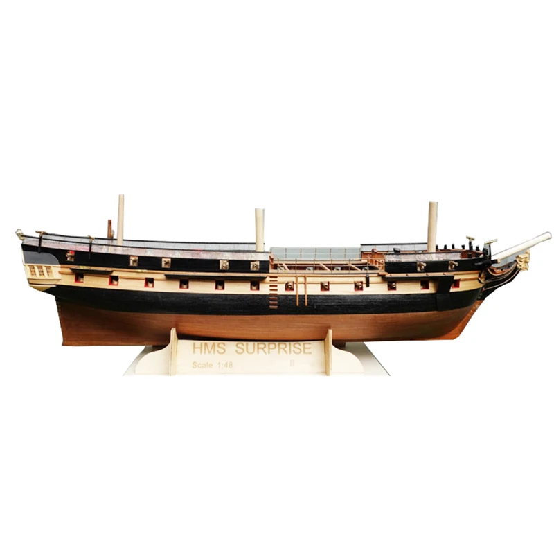 

1/48 Marvel, The Main Battleship In The Raging Sea, Wooden Sailing Model DIY Assembly Kit