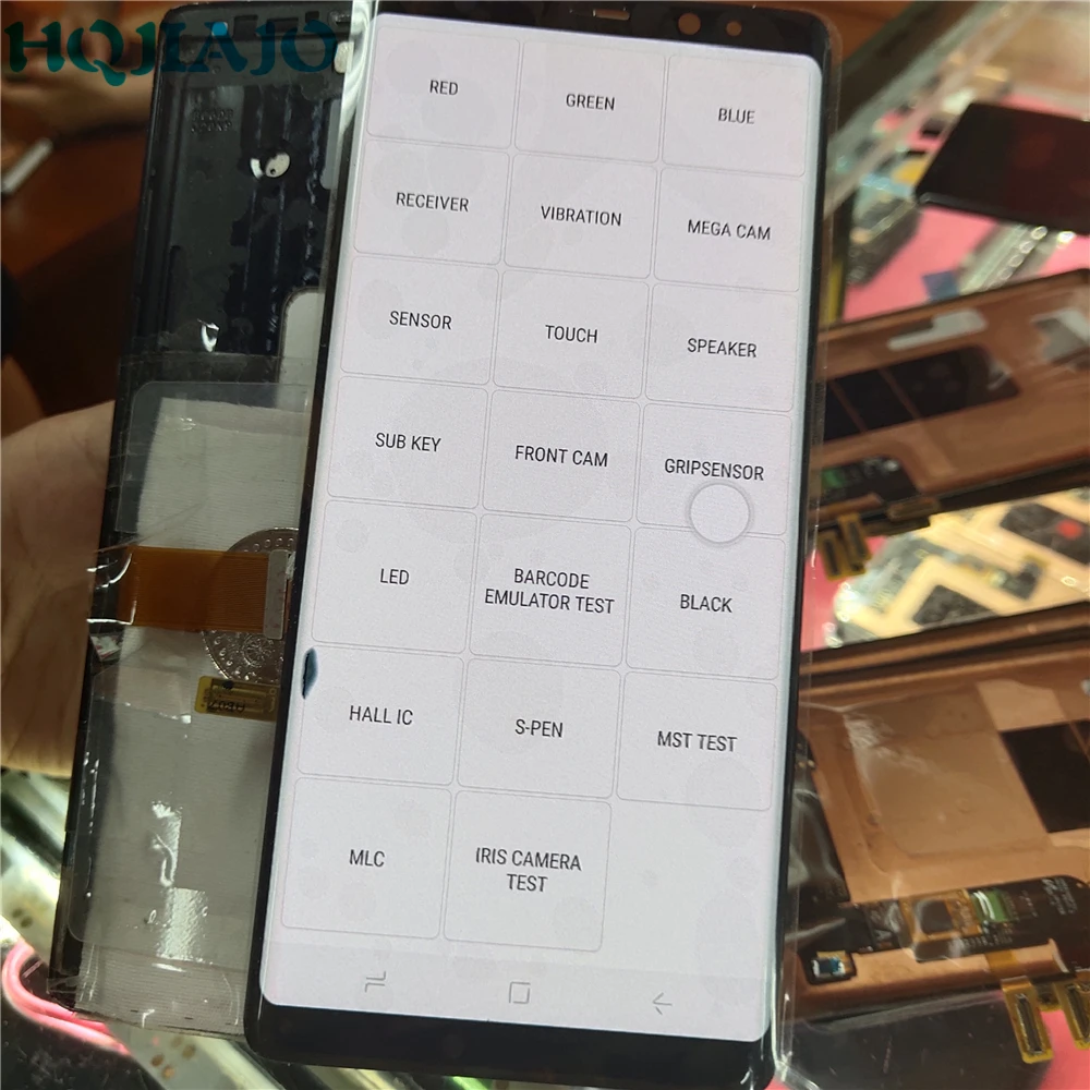 Dead point для samsung Note 8 ЖК-дисплей сенсорный экран дигитайзер для samsung Galaxy Note 8 N9500 N9500F N900D N900U AMOLED