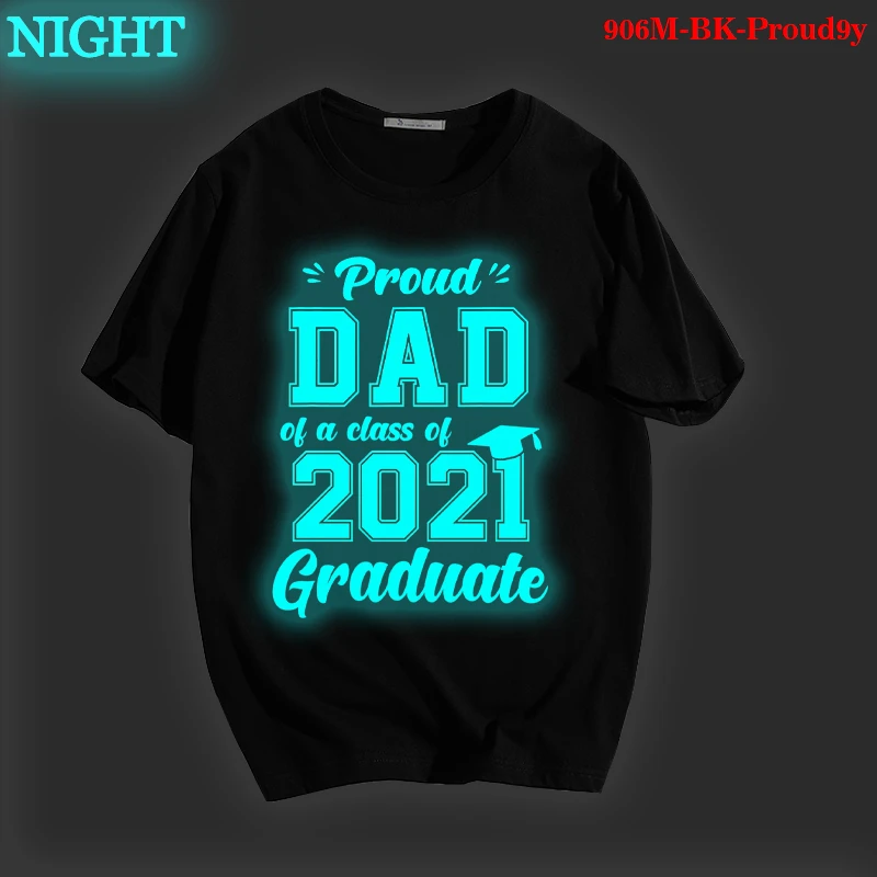 

Proud of a Class noctilucent Graphic T-shirt Men Luminous Tshirt Women Men T Shirt Anime Tops Tee Male graphic tshirts Plus Size