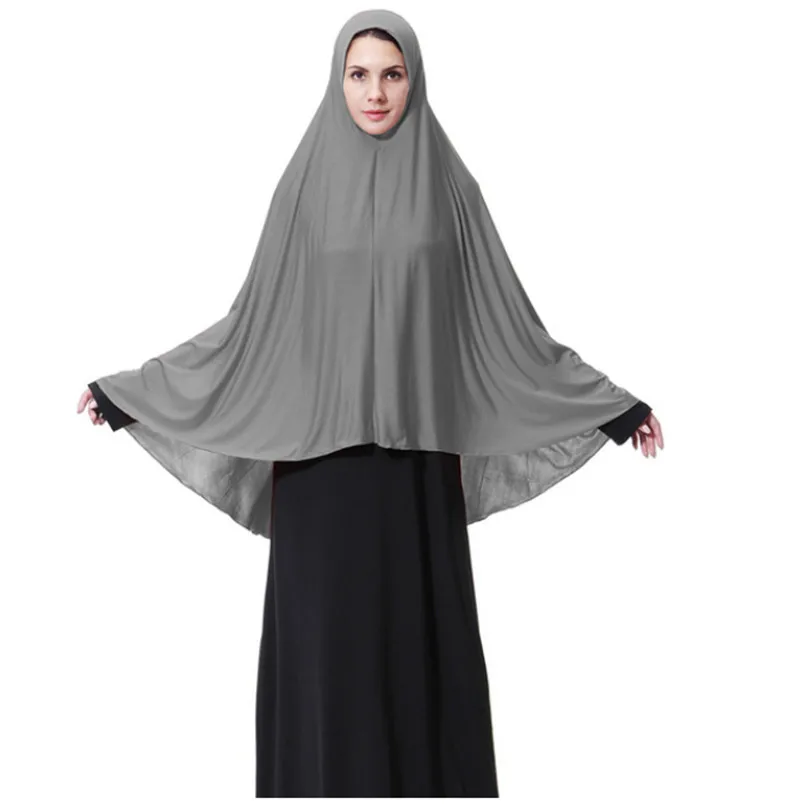 2019 удлиненный головной шарф накидка хиджабы Для женщин мусульманок шейный