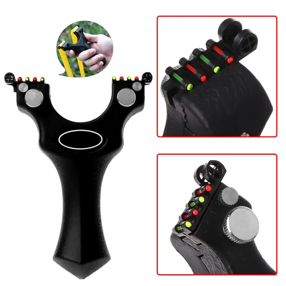 Рогатка полимерная карманная катапульта для охоты на открытом воздухе без