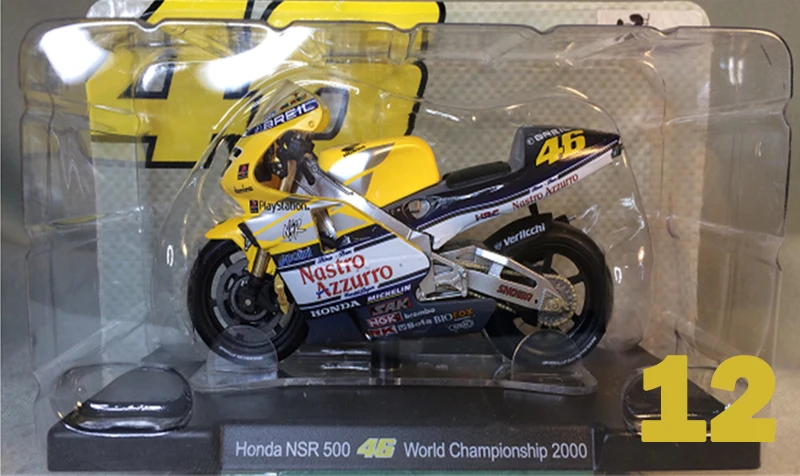 1:18 Apulia Yamaha Honda 11 см литье под давлением сплав мотоцикла статический дисплей модели автомобилей вентиляторы Favorit коллекция детей Рождественский подарок