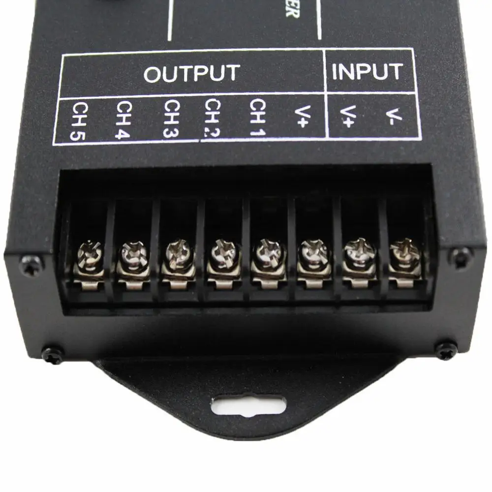 WIF Время программируемый RGB светодиодный контроллер TC421 TC420 DC12V/24 V 5 каналов общий выход 20A общий анод программируемый светодиодный