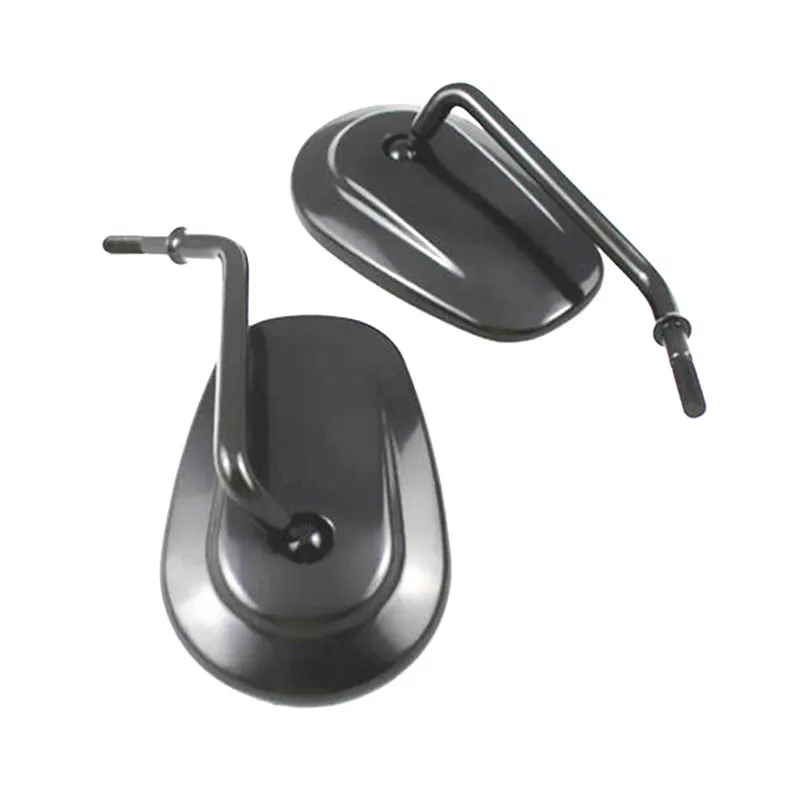 Motorcycle Chrome /Black 8mm Oval Rear View Side Mirrors Street bike For Harley Dyna Electra Glide Fatboy Road Touring | Автомобили и