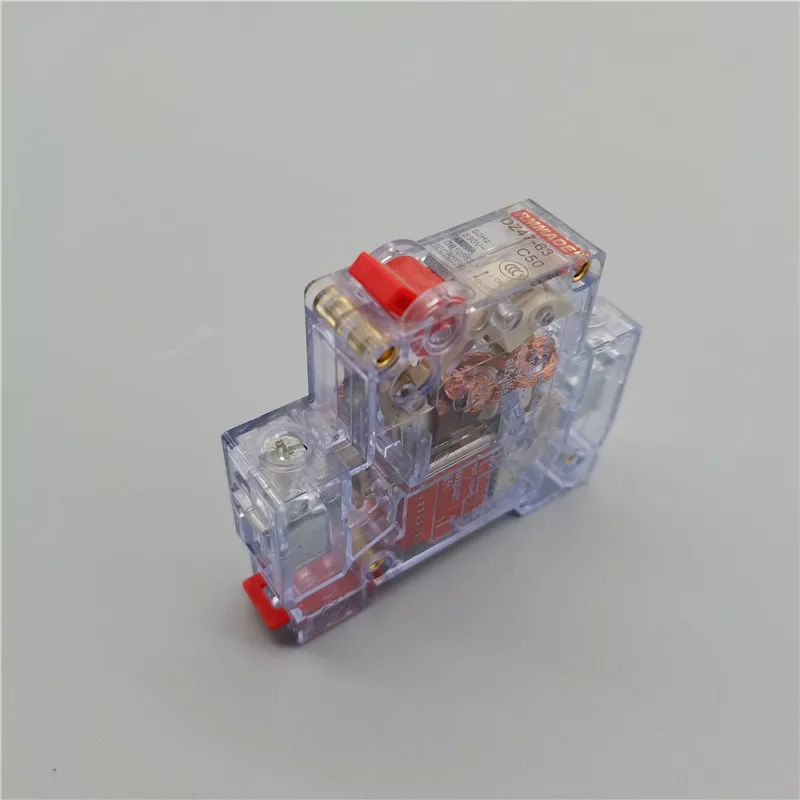 

Mini Circuit Breaker Cutout Miniature Transparent Household Air Switch AC220V-400V DZ47-63 1p 6A 10A 16A 20A 25A 32A 40A 50A 63A