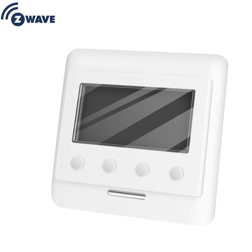 Z Wave Plus термостат, система подогрева полов, Беспроводная электрическая система отопления, автоматизация умного дома