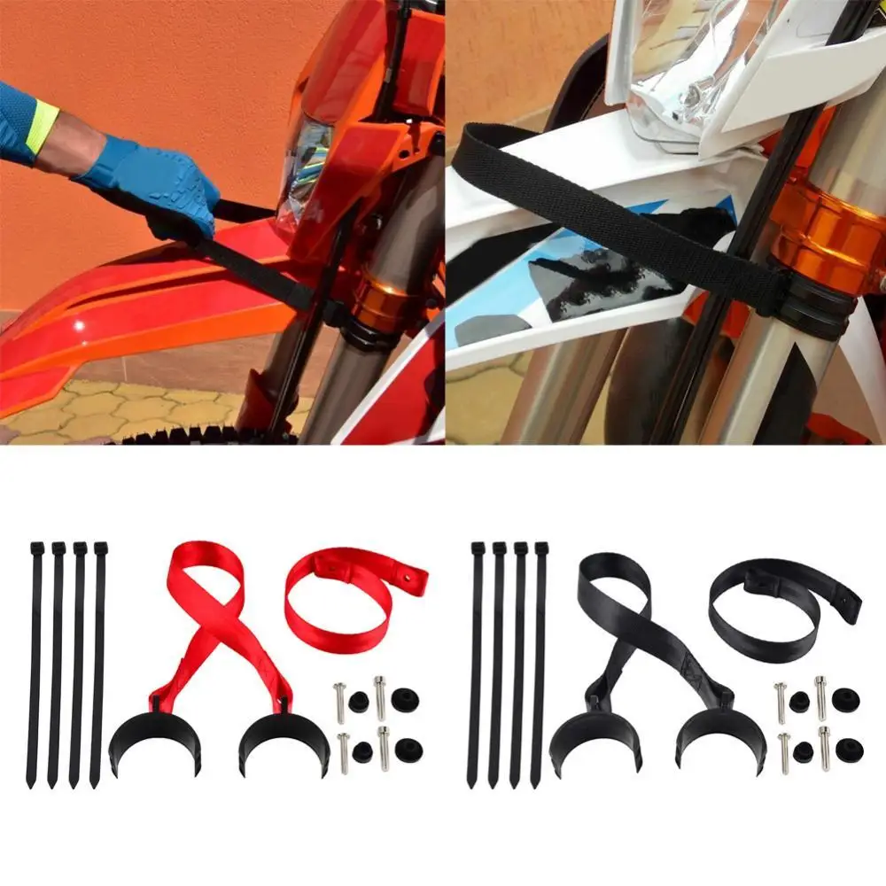 

Motorcycle Front Rear Protective Rescue Pulling Belts Ropes Holding Straps Kit Nylon Plastic Motorcycle Holding Strap