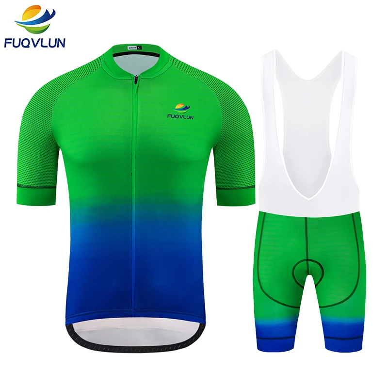 FUQVLUN 2019 Pro Велоспорт набор костюм для езды на горном велосипеде Майо Ropa Ciclismo