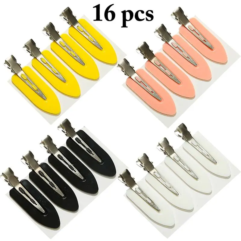 Заколка для волос однотонная женщин и девушек простые креативные зажимы