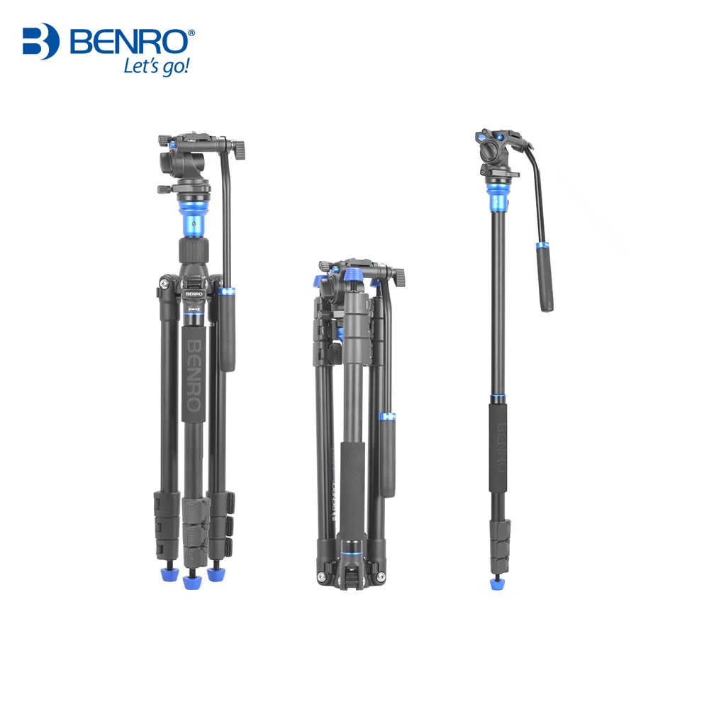 Штатив для видеокамеры Benro A1883FS2C профессиональные алюминиевые штативы камеры S2C