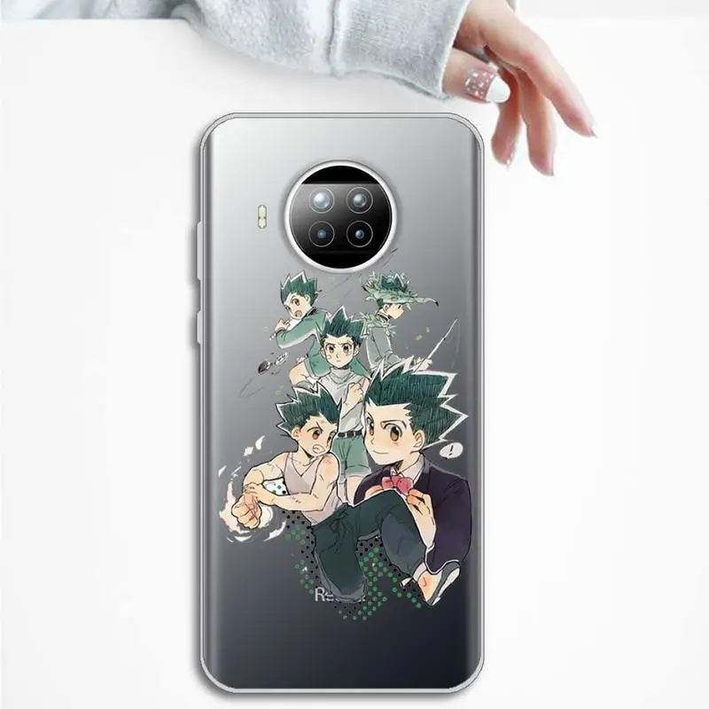 

Anime Hunter x Hunters Phone Case Transparent for Samsung A71 S9 10 20 HUAWEI p30 40 honor 10i 8x xiaomi note 8 Pro 10t 11
